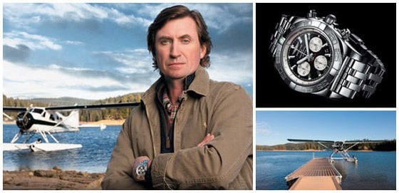 Wayne Gretzky joins the Breitling team