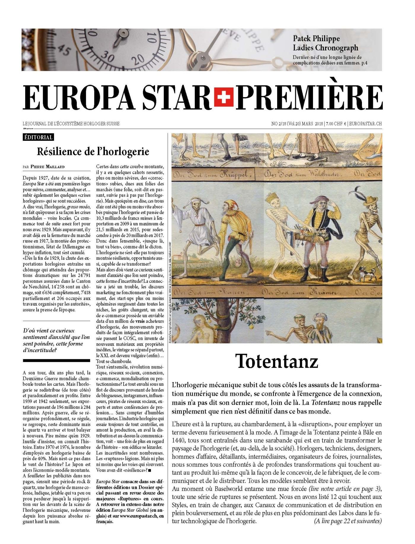Europa Star PREMIÈRE 2/2018 (Vol.20)