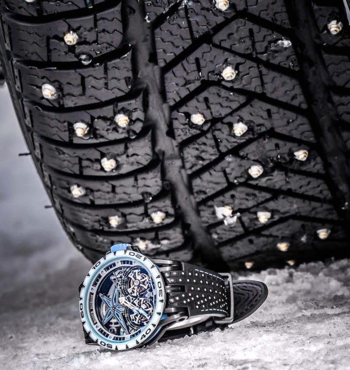 The new Excalibur Spider Pirelli SOTTOZERO is inspired by winter tires