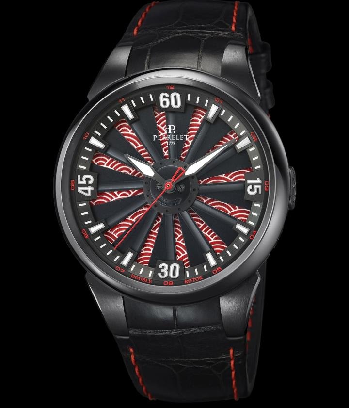 Perrelet presents the Turbine Seigaiha in a limited edition