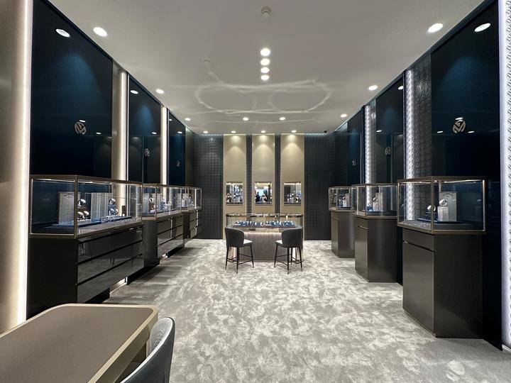 The new Franck Muller boutique in Thailand, in partnership with King Power.
