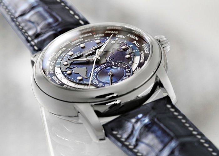 Worldtimer Manufacture Navy Blue by Frédérique Constant