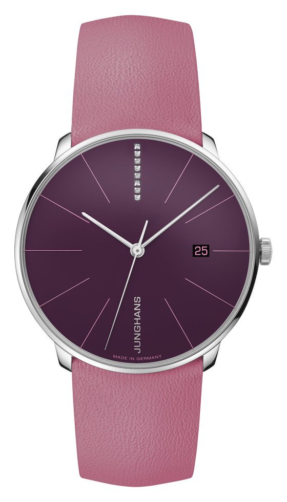 Junghans' new Meister fein Automatic models come in a trio of colours