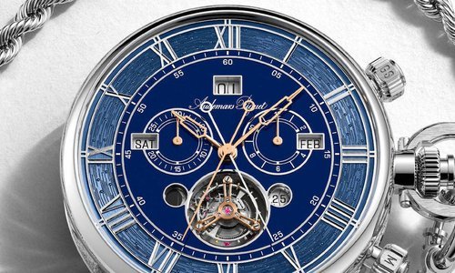 Audemars Piguet unveils its 150 Heritage Pocket Watch with a universal calendar