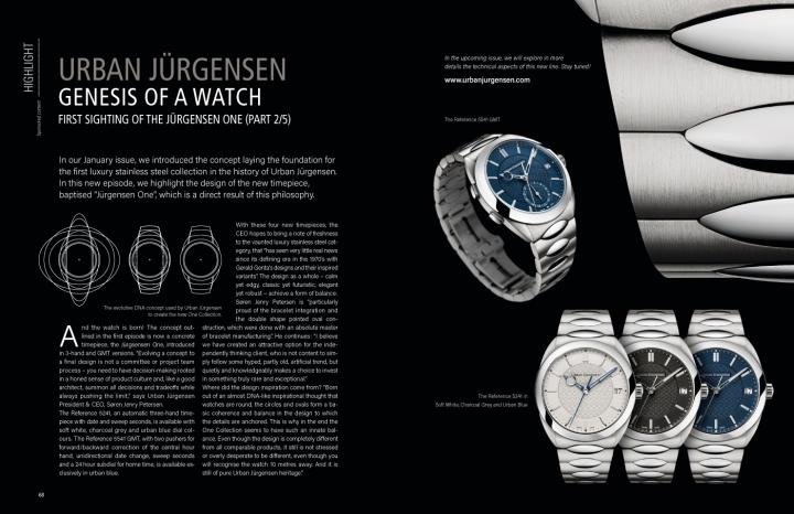 Urban Jürgensen: genesis of a watch