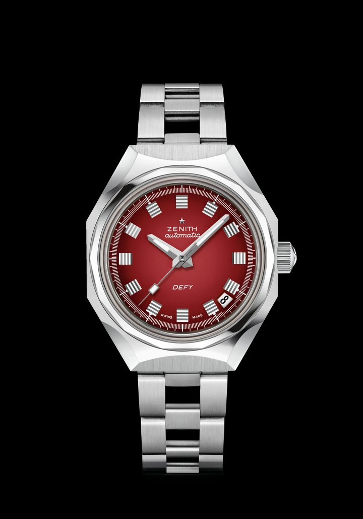 Zenith revives the first Defy model with a vividly coloured dial 
