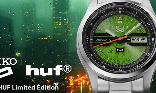 Seiko 5 Sports introduces a limited-edition collaboration model with HUF