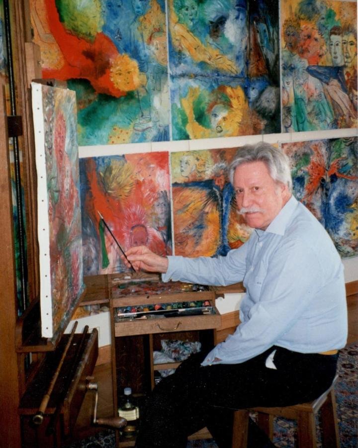 Gérald Genta, the painter