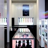 The interior of the Ice-Watch store on Rue de Rive, Geneva