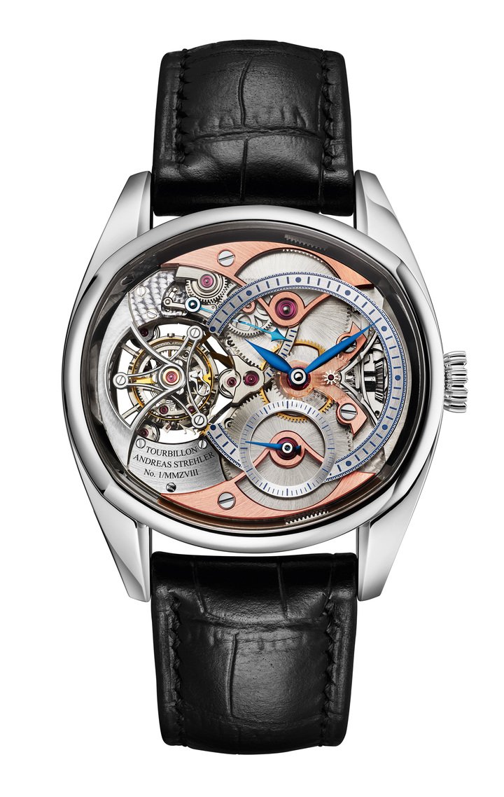 ANDREAS STREHLER TRANS-AXIAL REMONTOIR TOURBILLON