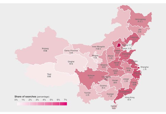 Chanel Overtakes Louis Vuitton in Chinese Share of Search