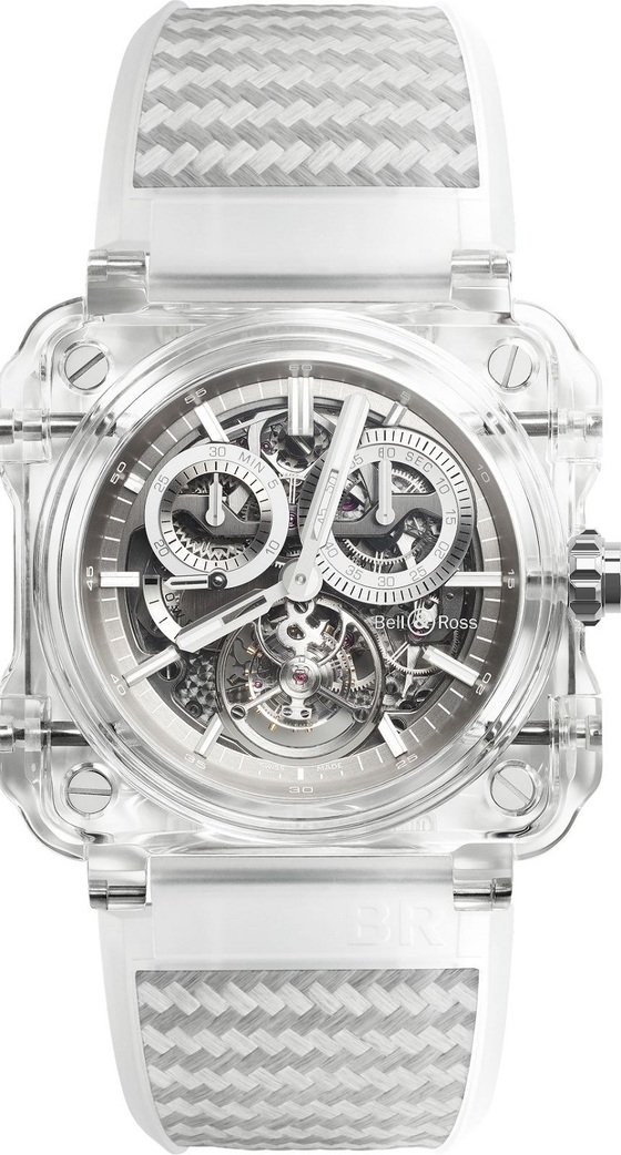 Bell & Ross goes bling with a new BR-X1 model made of sapphire