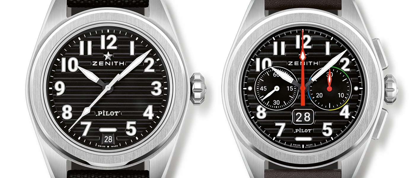 Zenith New Pilot Collection: taking to the skies