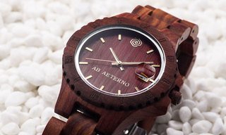 Ab Aeterno, a wooden watch for eternity?