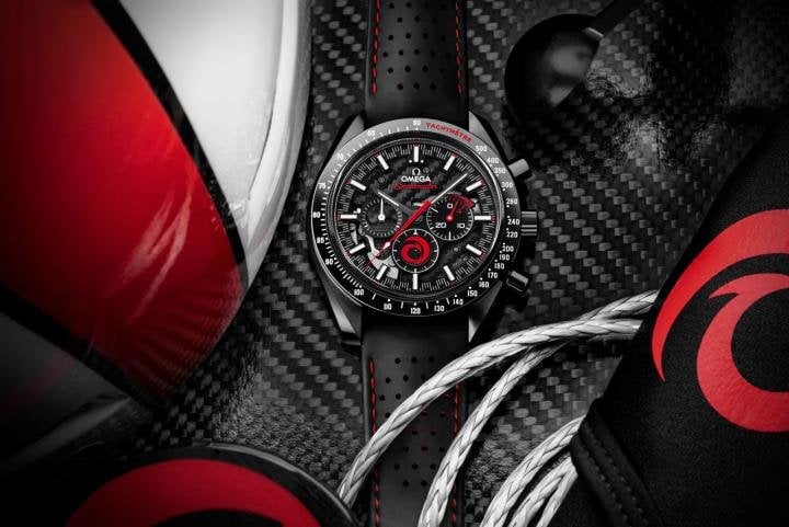 The Speedmaster in the Alinghi colours 