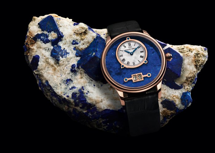 Grande Date Lapis Lazuli by Jaquet Droz