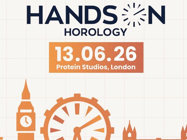 “Hands on horology” returns to London in June 2026