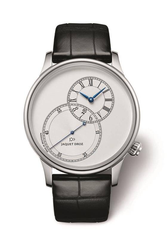 Jaquet Droz, black and off-centered