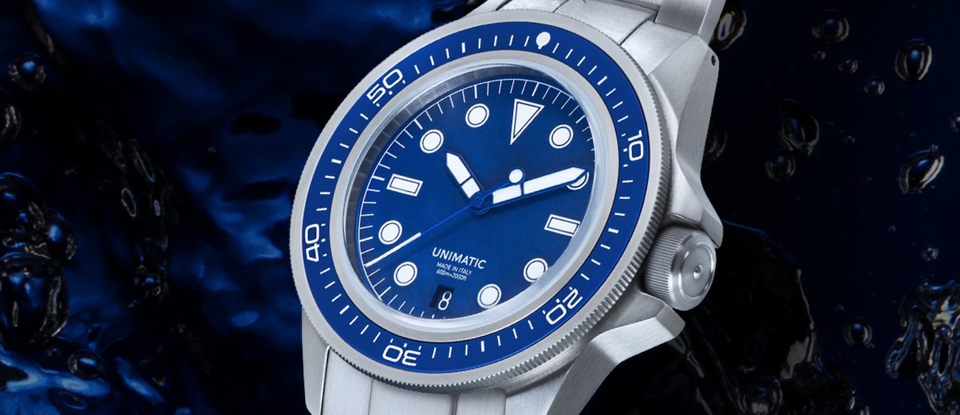 Unimatic expands the Prodiver line with 600 meters of water resistance