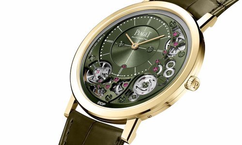 Piaget unveils two ultra-thin Altiplanos in Khaki Green and Gold