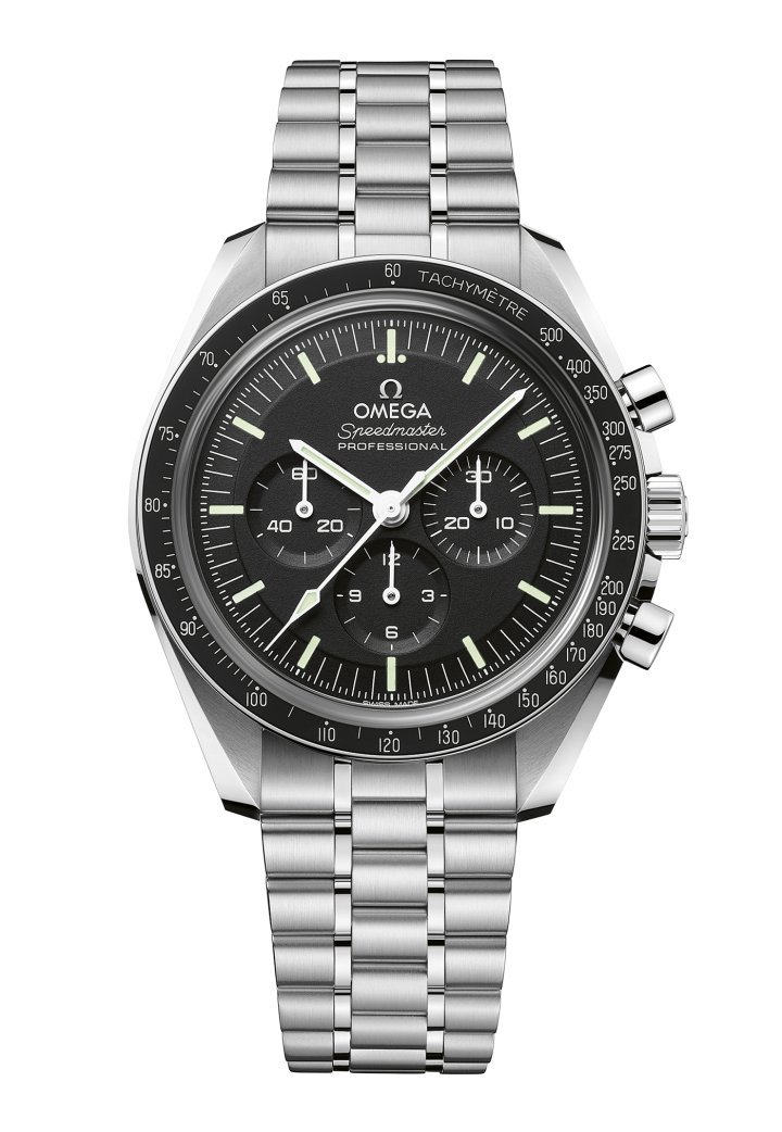 The astronauts aboard Apollo 13 were all equipped with Omega Speedmaster Professional chronographs.