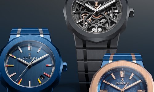 A first for the Corum Admiral: three new all-ceramic creations unveiled