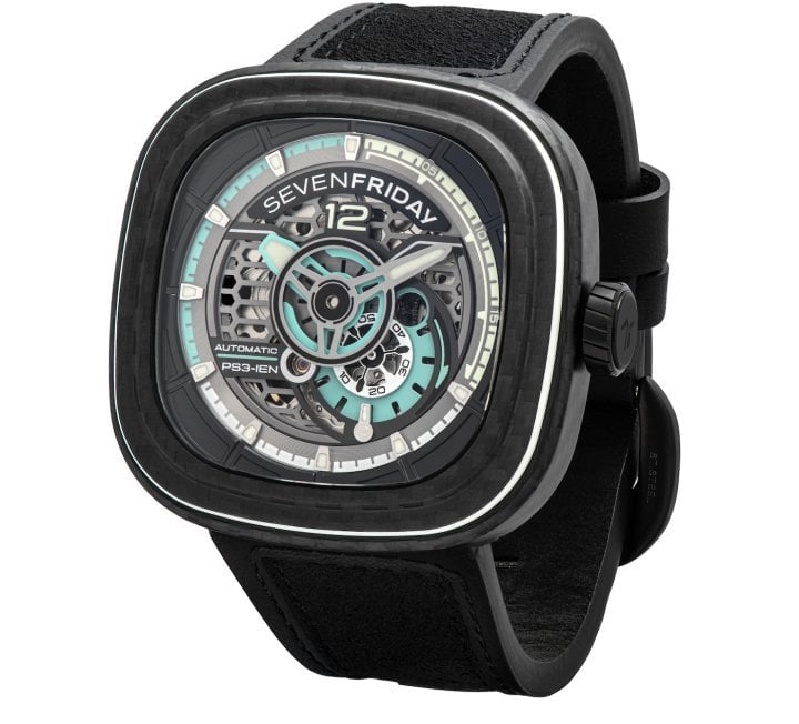 SevenFriday: new Carbon Editions PS3/01 & PS2/02