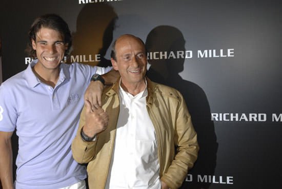 RICHARD MILLE - Official launching of the Tourbillon Watch RM 027 Rafael Nadal