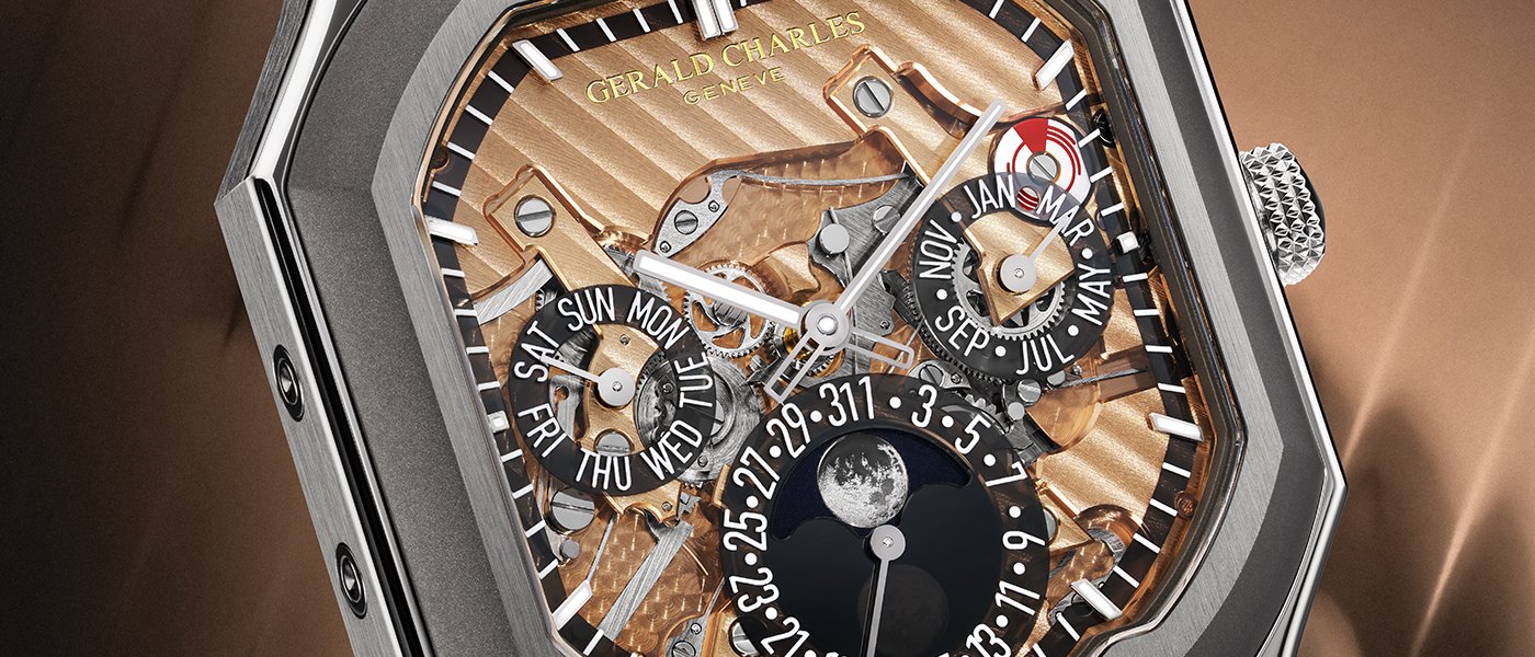 Gerald Charles Masterlink Perpetual Calendar: a first in watchmaking