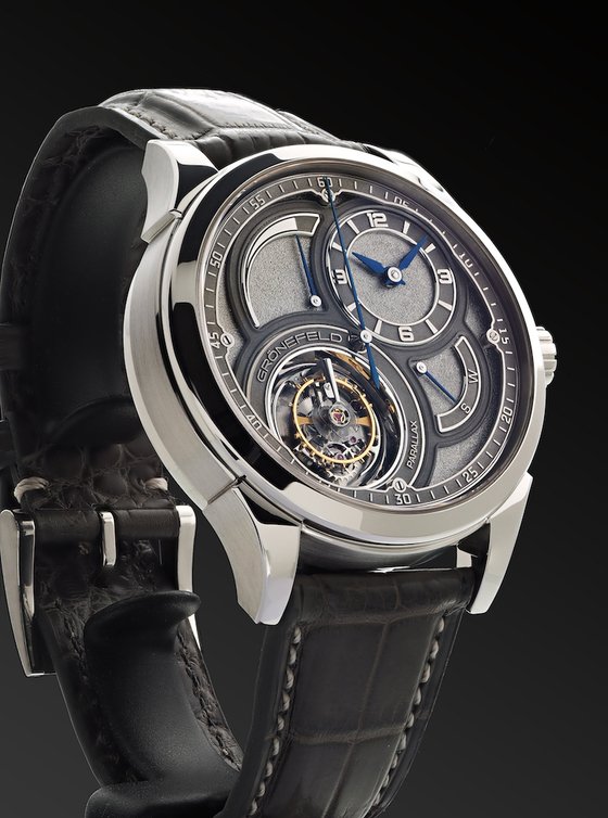 A closer look at the Grönefeld Parallax Tourbillon