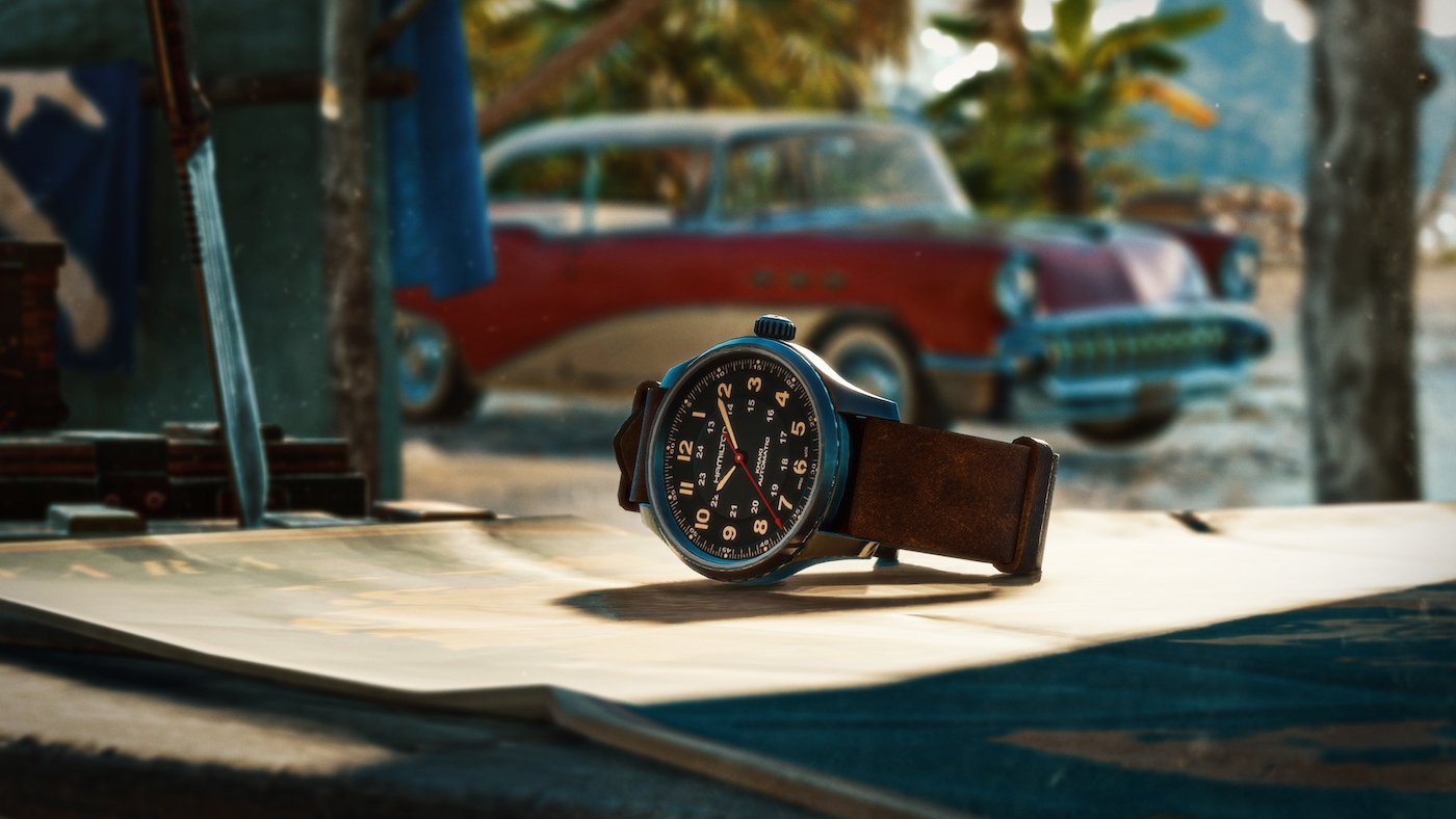 Hamilton Far Cry® 6 Field Watch: On- and off-screen adventure
