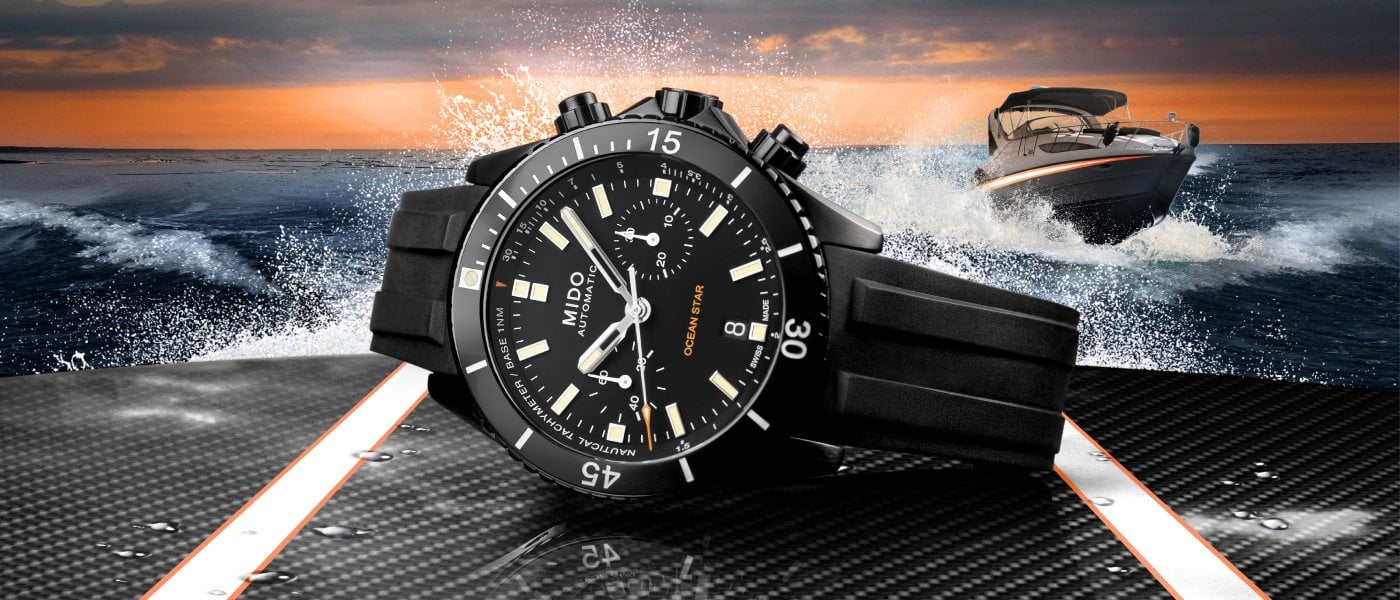 Mido Ocean Star Chronograph: shaped for the seas