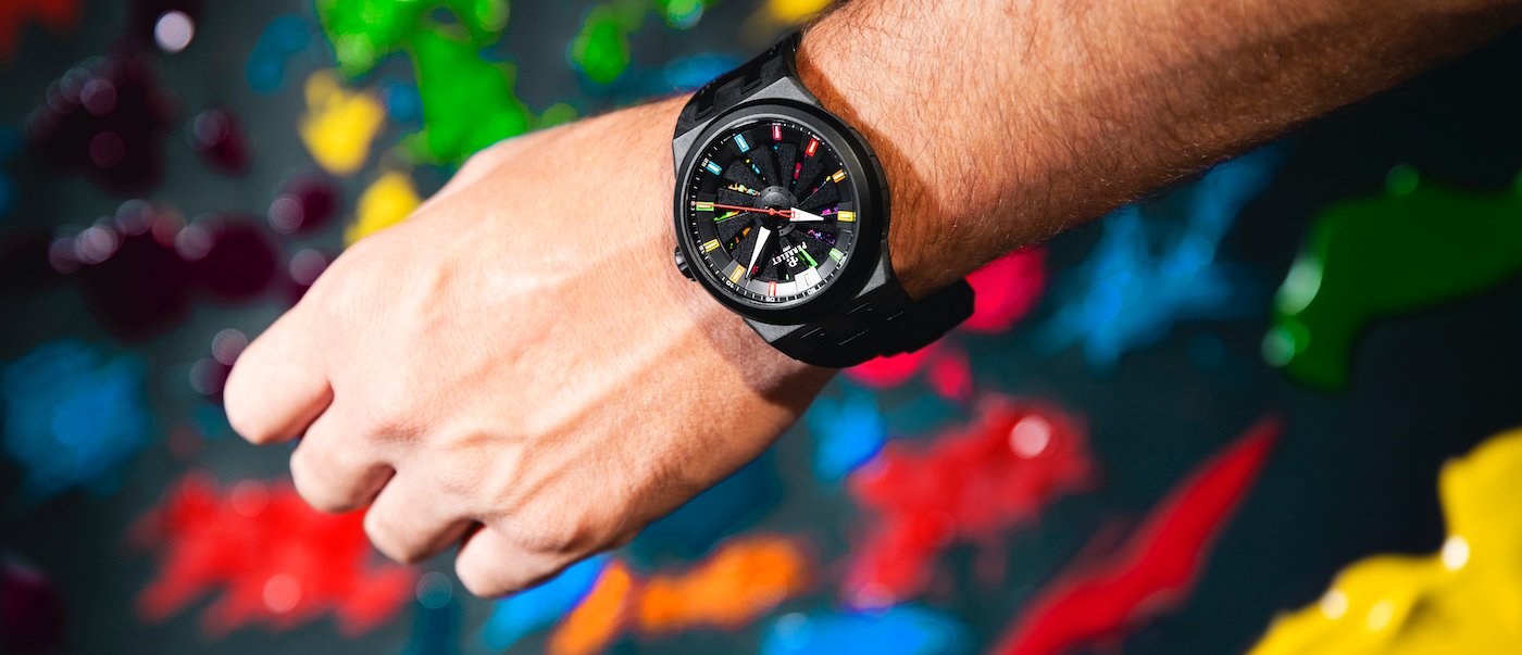 Perrelet introduces Turbine Splash with artistic creativity