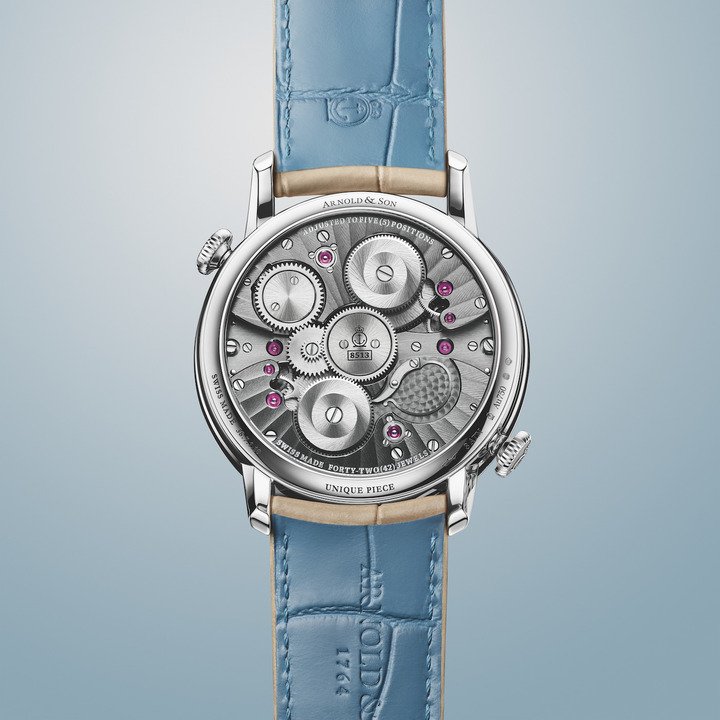 Arnold & Son x Chronopassion's one-off Double Tourbillon ‘Landscape'