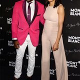 Tyson Beckford and Rosario Dawson at Montblanc event - April 2014