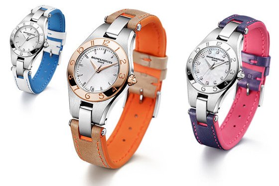 Seasonal Colours with Baume & Mercier's New Linea Straps