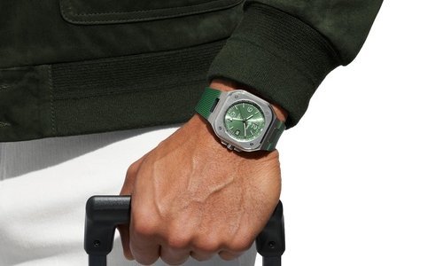 Bell & Ross introduces the BR-05 GMT Green Steel