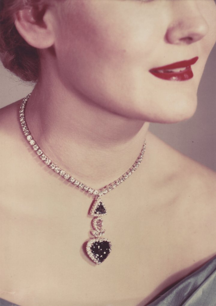 The Blue Heart Diamond, circa 1953