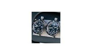 Set of dashboard clocks by Sinn
