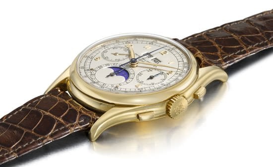 Christie's Geneva to sell a Patek Philippe Wristwatch for US.6 Million