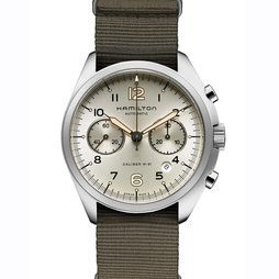 KHAKI PILOT PIONEER AUTO CHRONO by Hamilton
