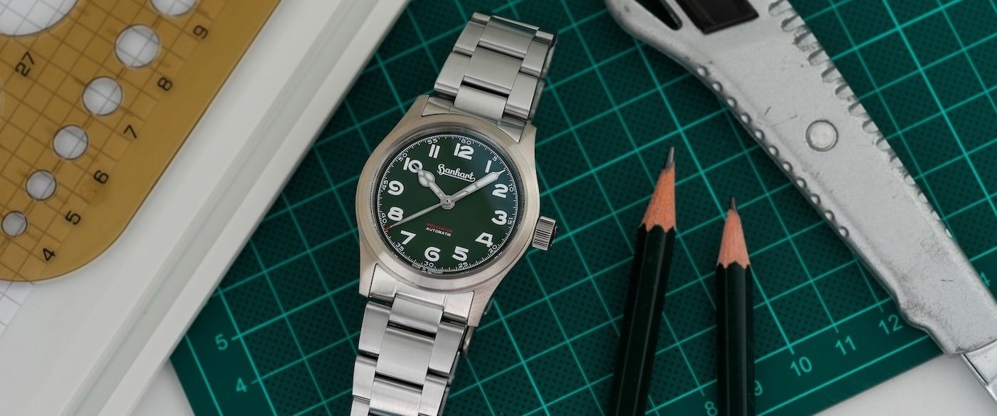 Hanhart Preventor HD12 — for the first time in 36 mm and Black Forest Green
