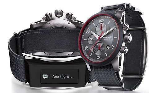 How to best integrate tech with time? Look at the Montblanc e-strap