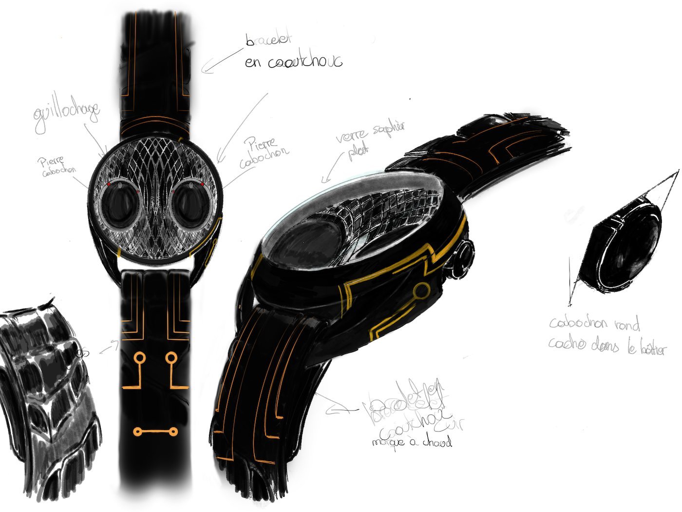 The watch inspired by ants