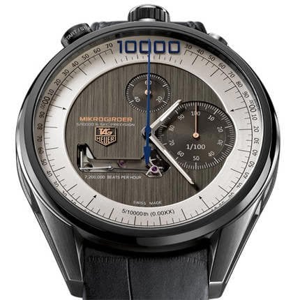 The “Aiguille d'Or” Goes to Tag Heuer for the Mikrogirder Watch