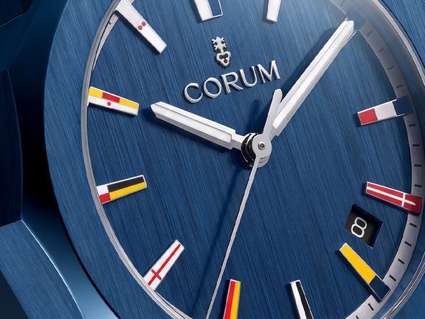 Corum Admiral Ceramic: a new material on deck