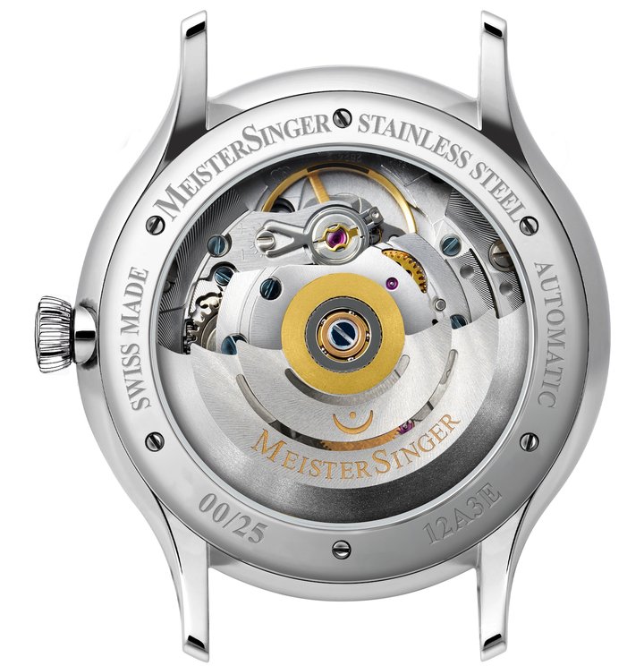 MeisterSinger 24H Enamel Edition marks a day in one sweep