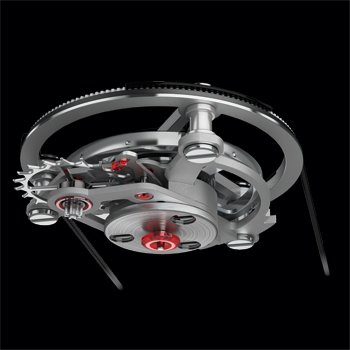 LVMH - TAG HEUER - The V4 Tourbillon... with belt drive!