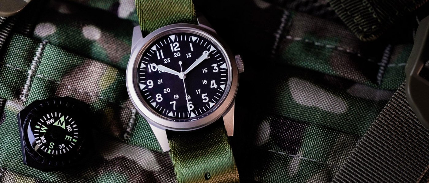 Benrus unveils a re-edition of the DTU-2A/P Field Watch
