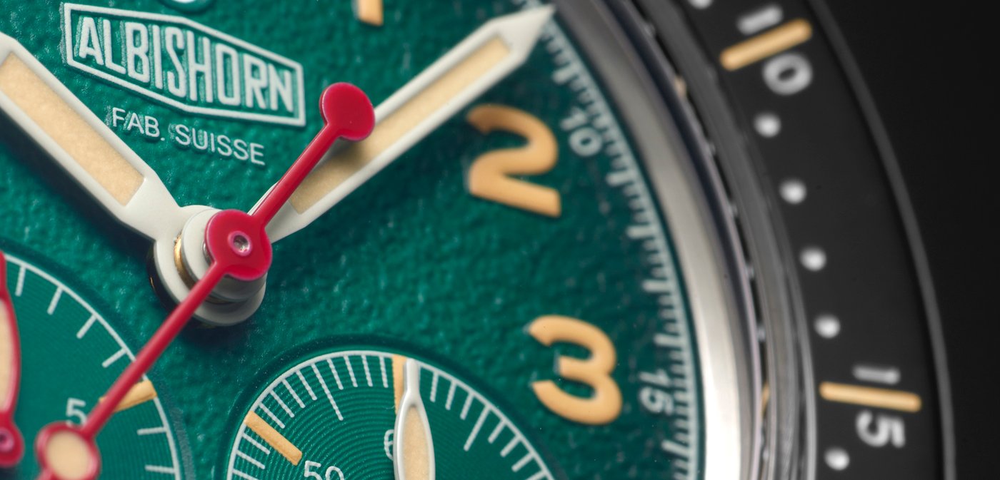 Albishorn “Imaginary Vintage®” Type 10 chronograph